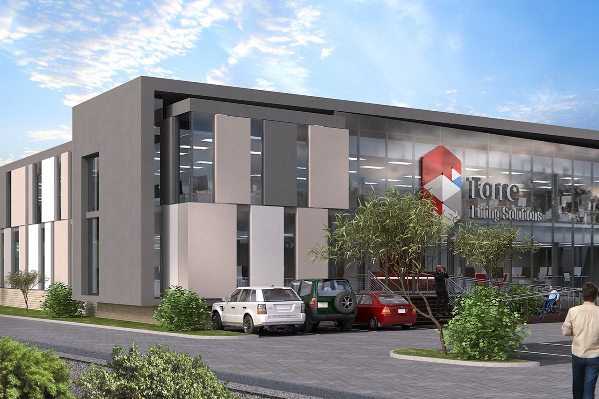 Atterbury develops new HQ for Torre Lifting Solutions at Waterfall’s Distribution Campus