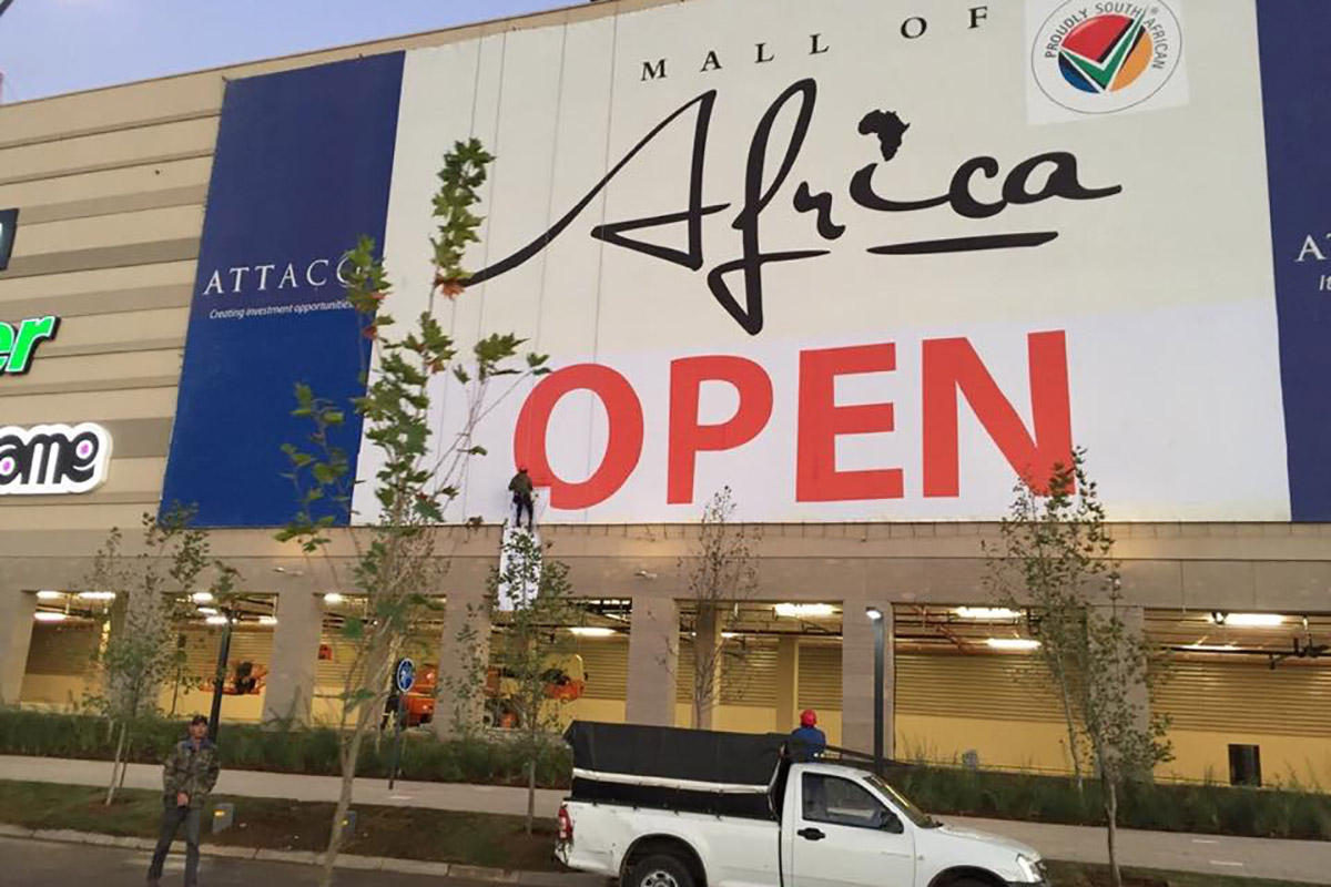Mall of Africa opens for business