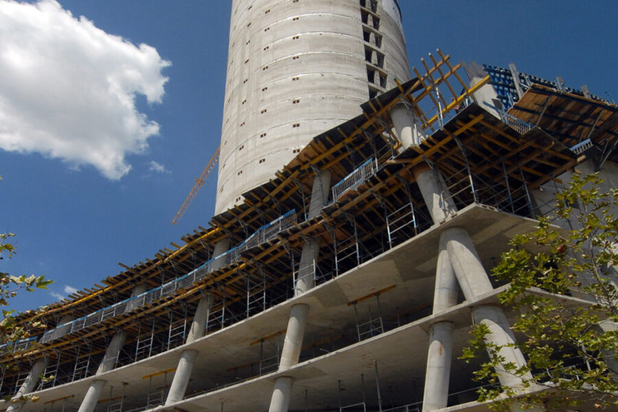 Up up and around… the mushrooming of the PwC Tower