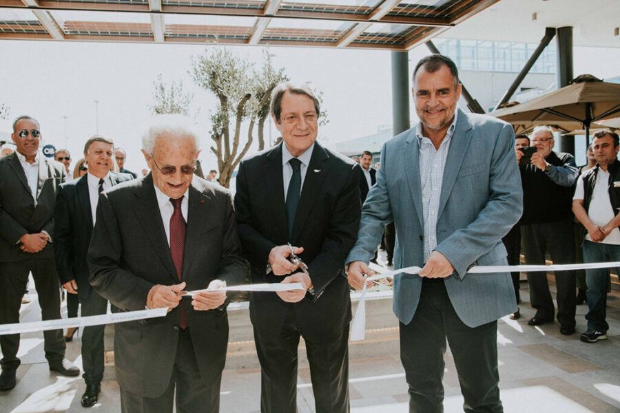 Cypriot President opens expanded Mall of Cyprus