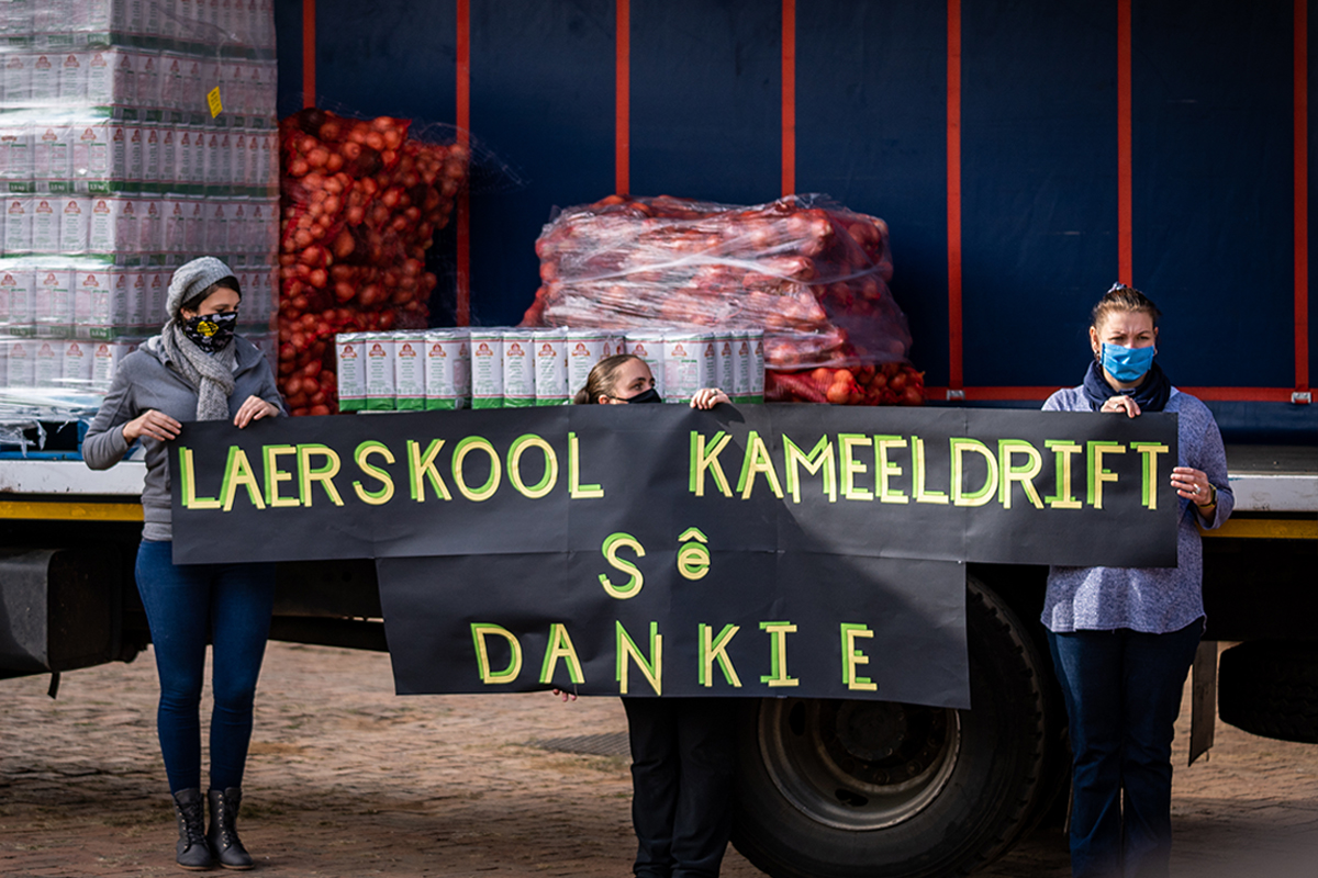Atterbury Trust joins We Can to provide relief to Kameeldrift Primary School and surrounding community