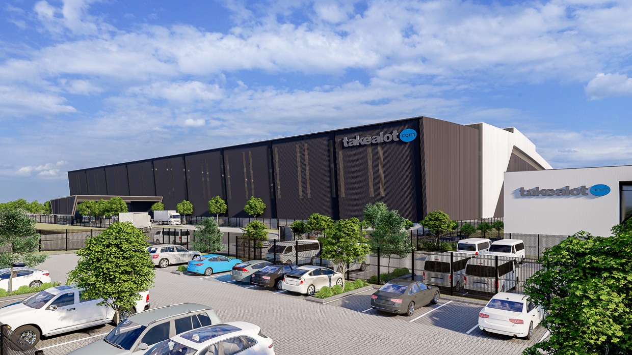 Takealot chooses Richmond Park again – this time for a 24 000m2 distribution centre