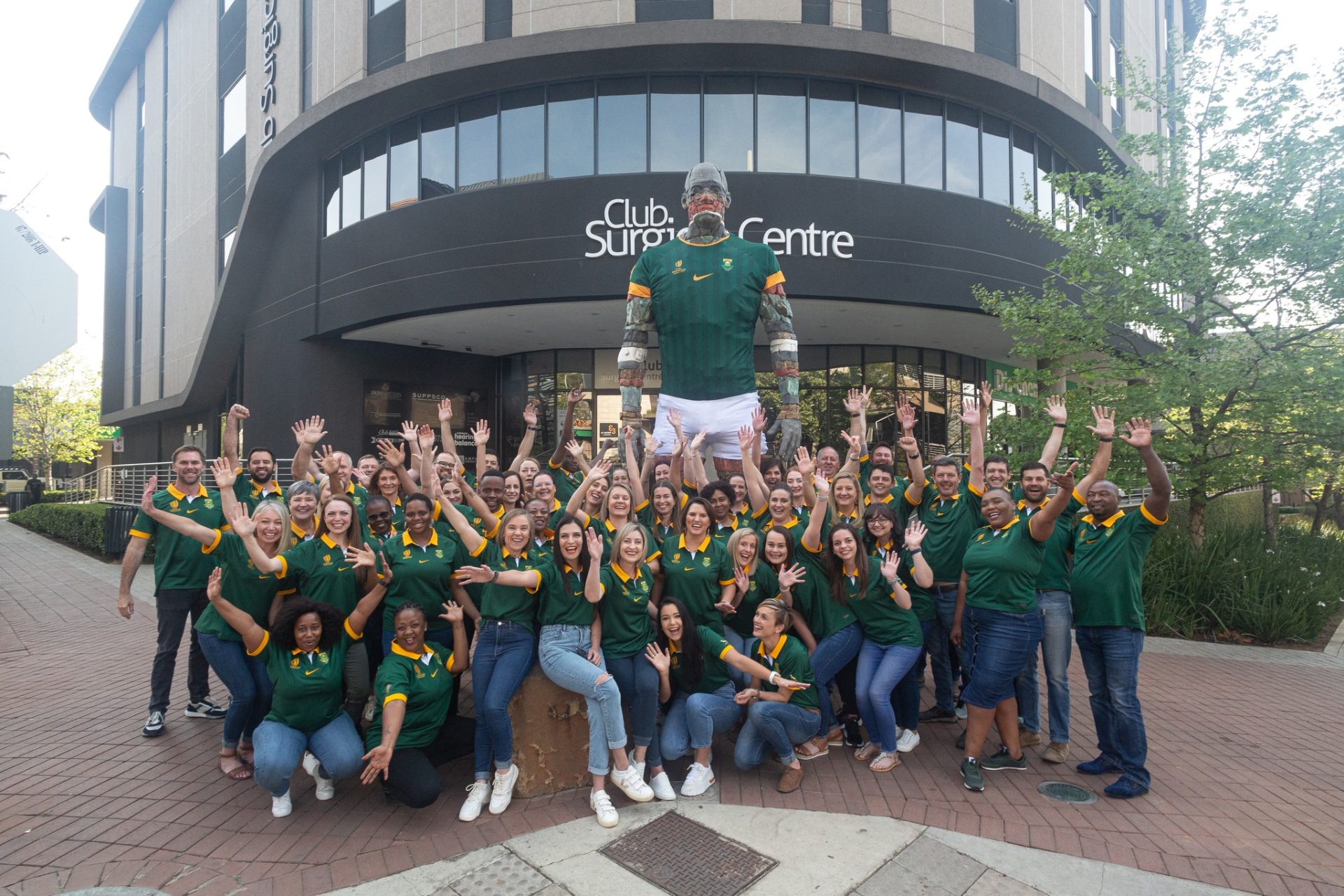 Drawing inspiration from the Springboks