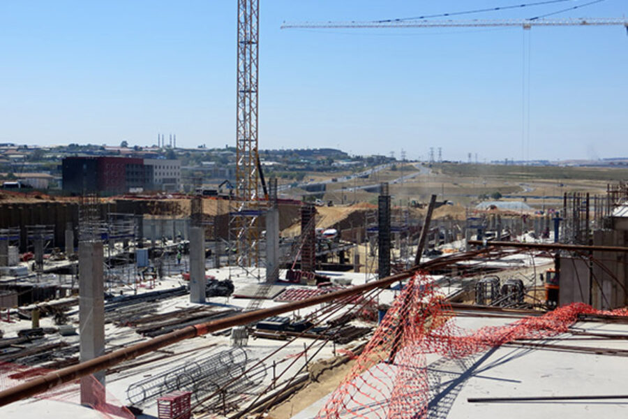 Under construction: Mall of Africa